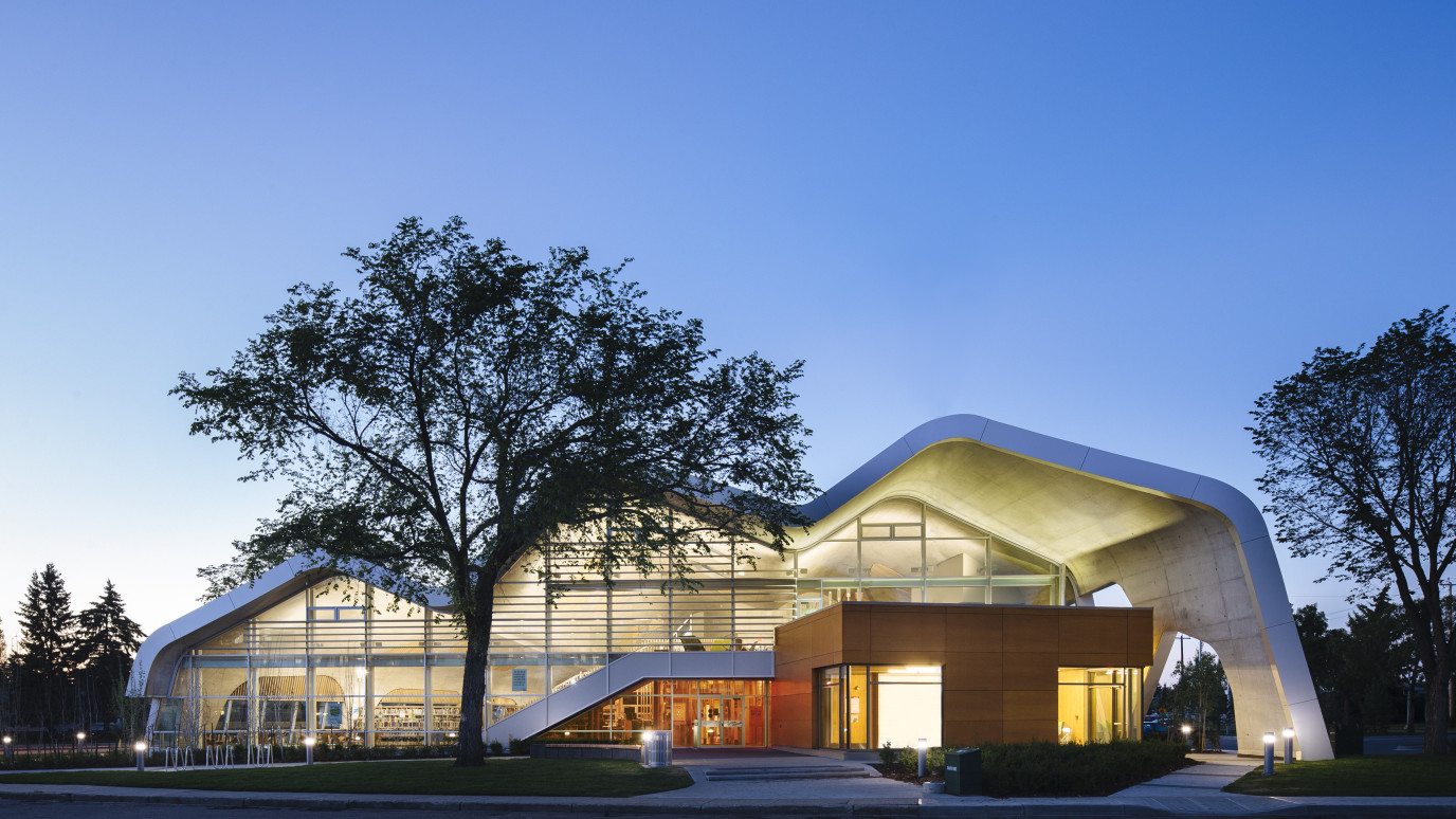 Jasper Place Library by HCMA Architecture + Design and DUB Architects. Photo courtesy of HCMA.