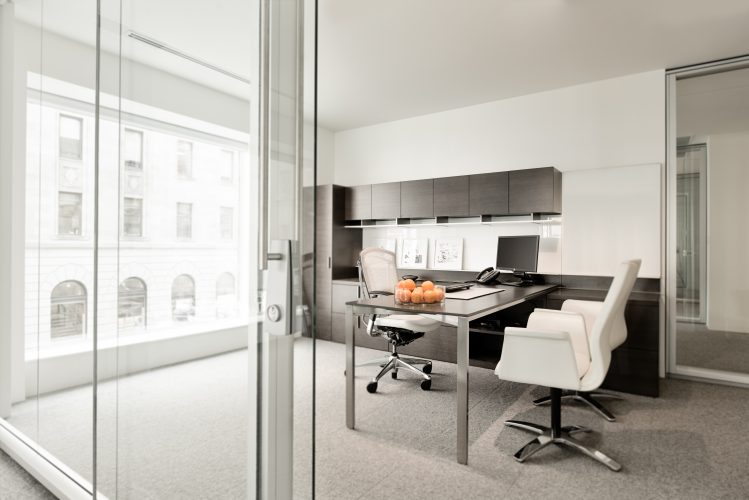 Montreal showroom. Photo courtesy of Teknion.